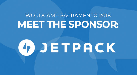 JetPack Sacramento WordCamp Sponsor